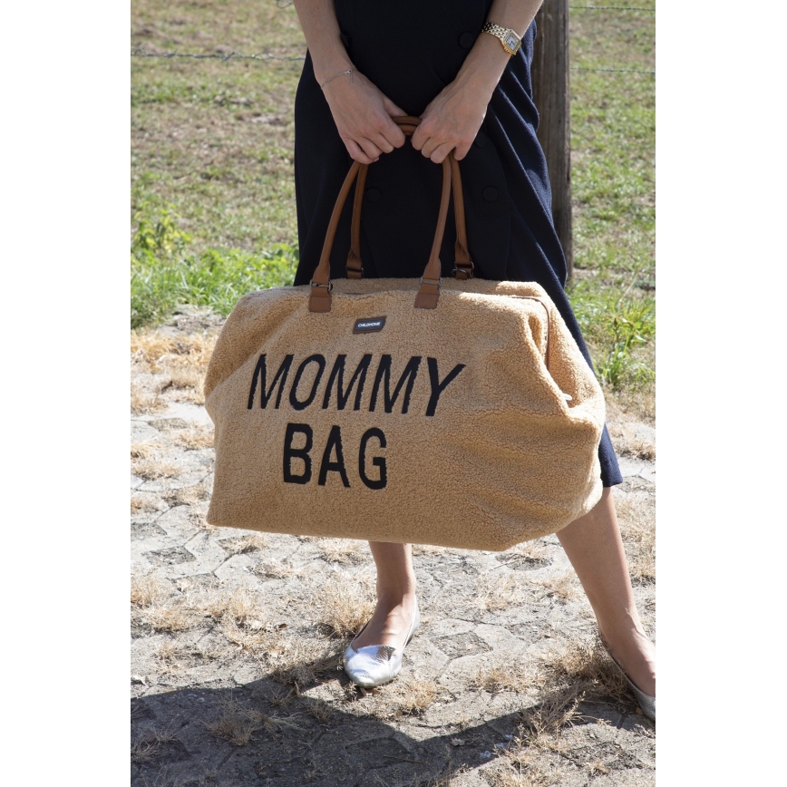 Childhome - Borsa fasciatoio MOMMY BAG marrone