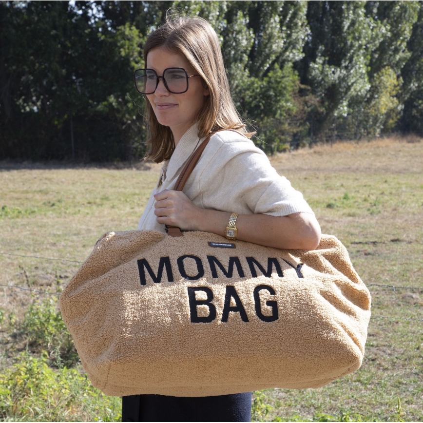 Childhome - Borsa fasciatoio MOMMY BAG marrone