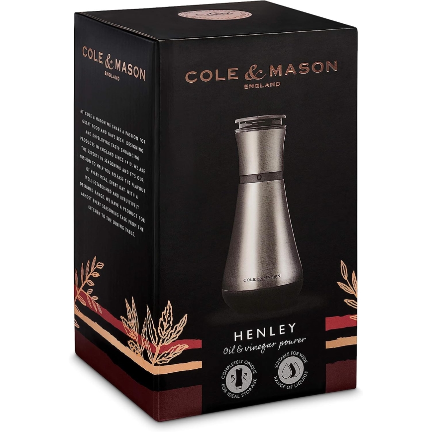 Cole&Mason - Dosatore di olio e aceto HENLEY 260 ml