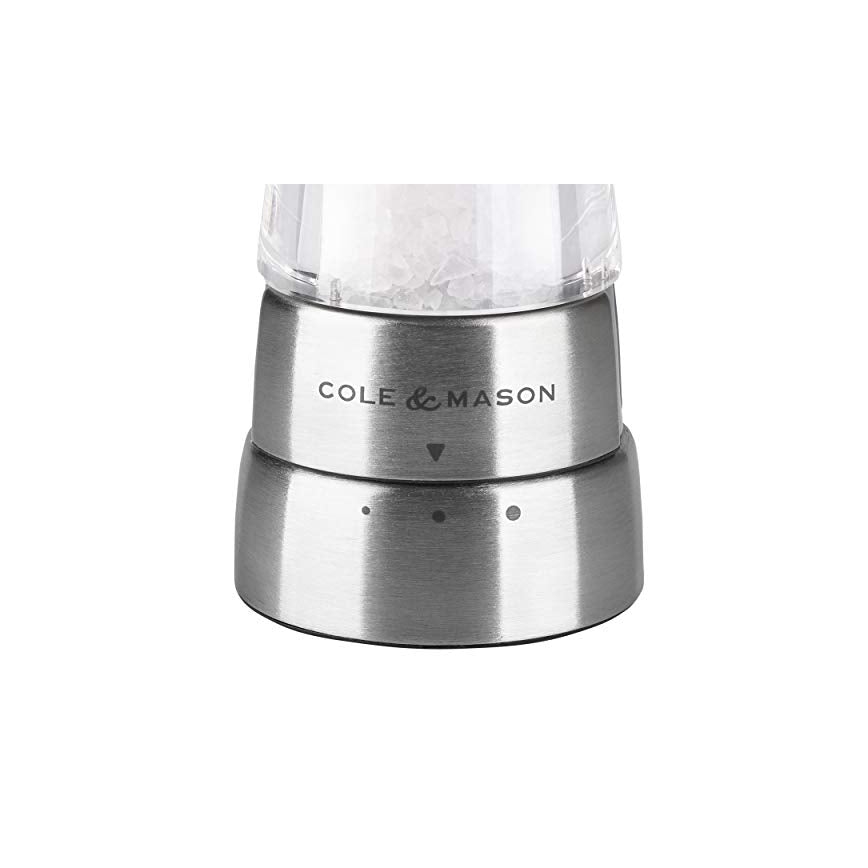 Cole&Mason - Set di macinini per sale e pepe DERWENT 2 pz 19 cm cromo lucido