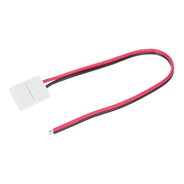 Connettore flessibile monofacciale per strisce LED a 2 pin 8 mm