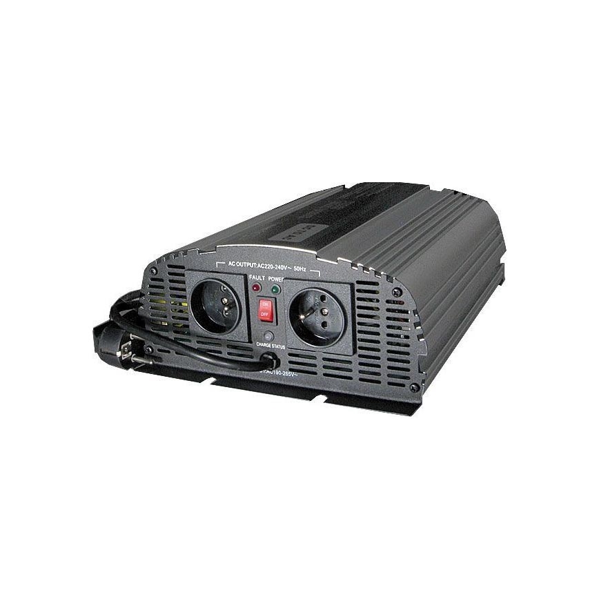 Convertitore di tensione 1000W/12V/230V + UPS