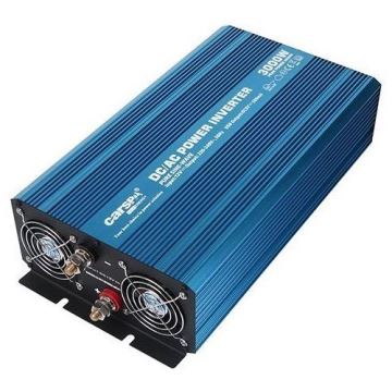 Convertitore di tensione 3000W/12V/230V + telecomando a filo