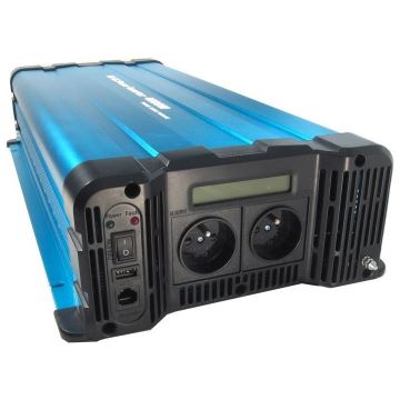 Convertitore di tensione 4000W/12/230V + telecomando