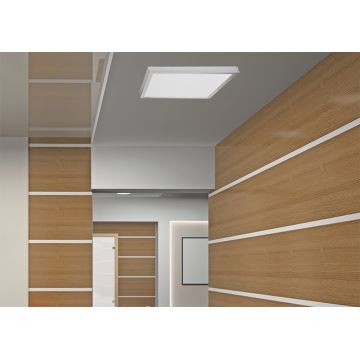 Cornice metallica per installazione di pannelli LED ZEUS 595x595mm