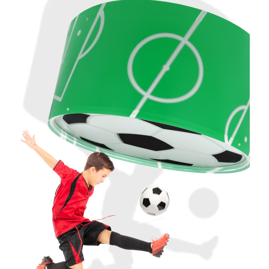 Dalber 41736 - Plafoniera per bambini FOOTBALL 2xE27/15W/230V