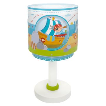 Dalber 60651 - Lampada per bambini PIRATA ISLAND 1xE14/8W/230V