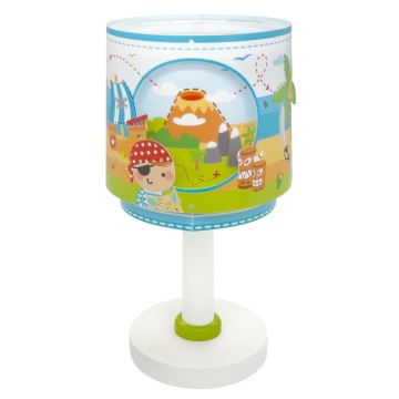 Dalber 60651 - Lampada per bambini PIRATA ISLAND 1xE14/8W/230V