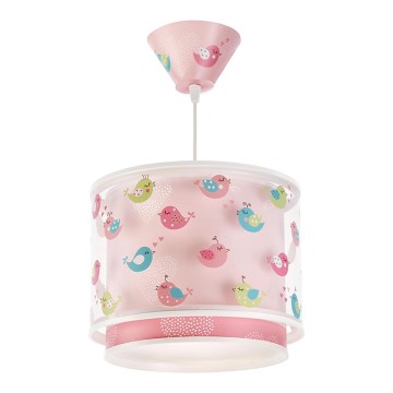 Dalber D-60292 - Lampadario per bambini BIRDS 1xE27/60W/230V