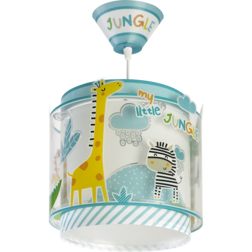 Dalber D-76112 - Lampadario per bambini JUNGLE 1xE27/60W/230V