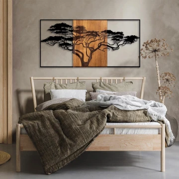 Decorazione da muro 147x70 cm albero