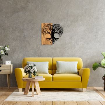 Decorazione da muro 60x58 cm albero