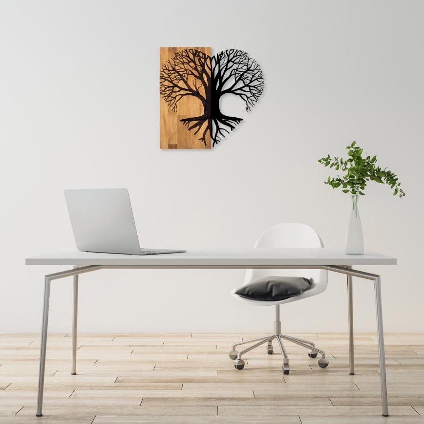 Decorazione da muro 60x58 cm albero