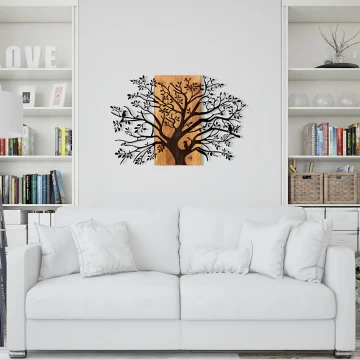 Decorazione da muro 85x58 cm albero