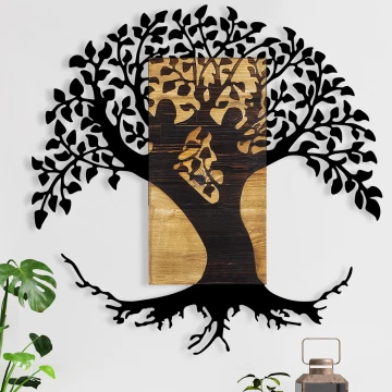 Decorazione da muro 89x90 cm albero