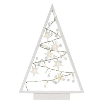 Decorazione natalizia LED 15xLED/2xAA albero