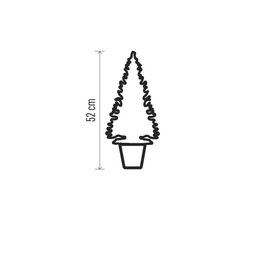 Decorazione natalizia LED 20xLED/3xAA