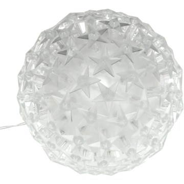 Decorazione natalizia LED LED/230V/bianco caldo sfera