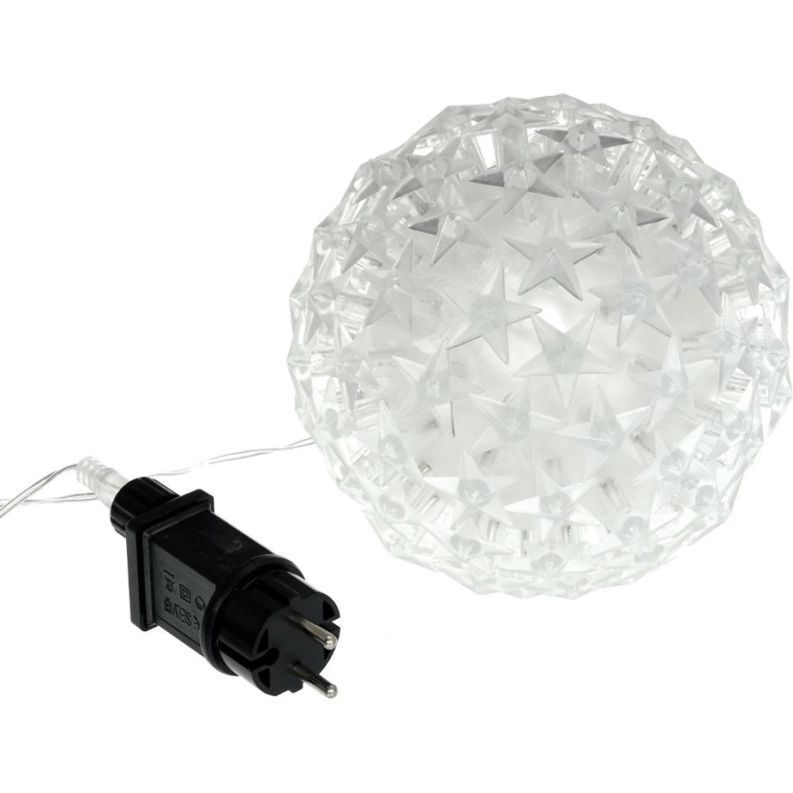 Decorazione natalizia LED LED/230V/bianco caldo sfera