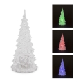 Decorazione natalizia LED LED/3xAG10 22cm multicolore