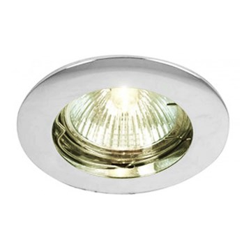 Deko-Light 120018 - Lampada da incasso RUND 1xGU5,3-MR16/35W/12V cromo lucido