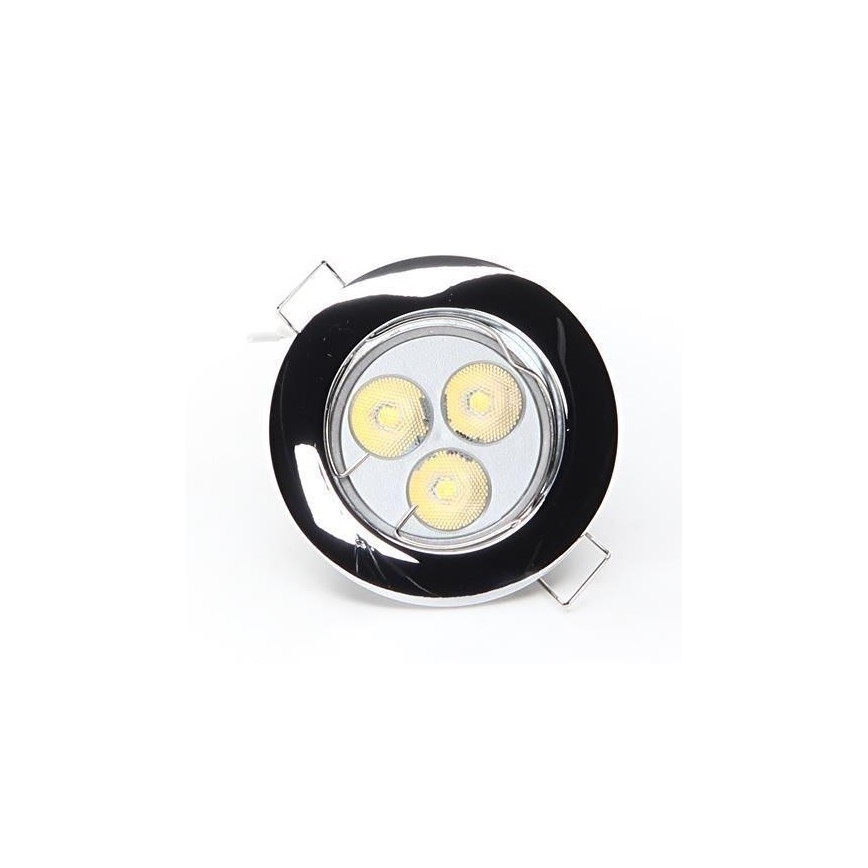 Deko-Light 120018 - Lampada da incasso RUND 1xGU5,3-MR16/35W/12V cromo lucido