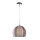 Deko-Light 342029 - Lampadario a sospensione con filo FILO 1xG9/40W/230V diametro 16 cm argento