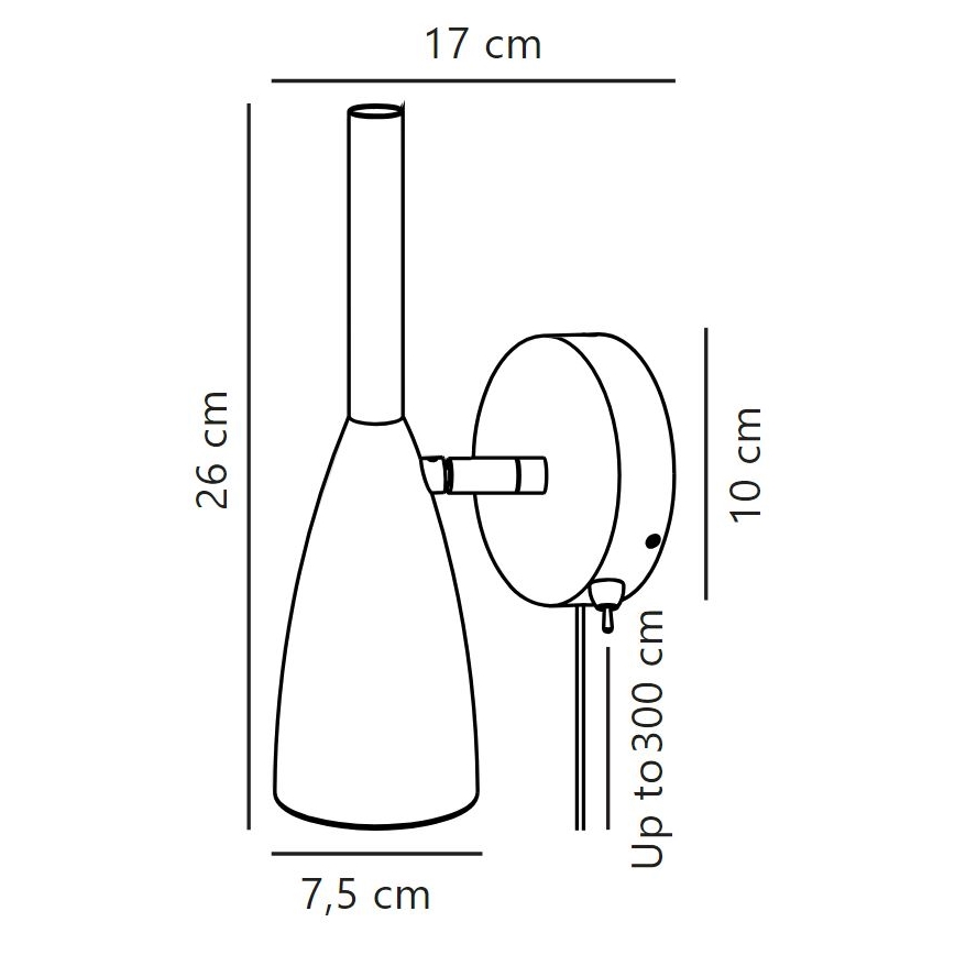 DFTP by Nordlux - Faretto da parete PURE 1xGU10/8W/230V bianco