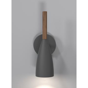 DFTP by Nordlux - Faretto da parete PURE 1xGU10/8W/230V grigio