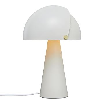 DFTP by Nordlux - Lampada da tavolo con paralume regolabile ALIGN 1xE27/25W/230V bianco