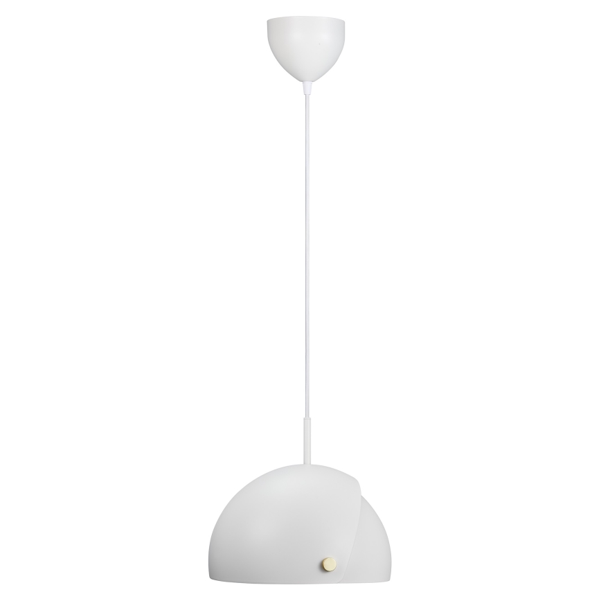 DFTP by Nordlux - Lampadario a sospensione con filo con paralume regolabile ALIGN 1xE27/15W/230V bianco