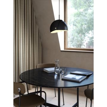 DFTP by Nordlux - Lampadario a sospensione con filo con paralume regolabile ALIGN 1xE27/15W/230V nero