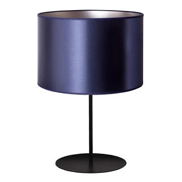 Duolla - Lampada da tavolo CANNES 1xE14/15W/230V 20 cm blu/argento/nero