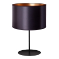 Duolla - Lampada da tavolo CANNES 1xE14/15W/230V 20 cm nero/rame