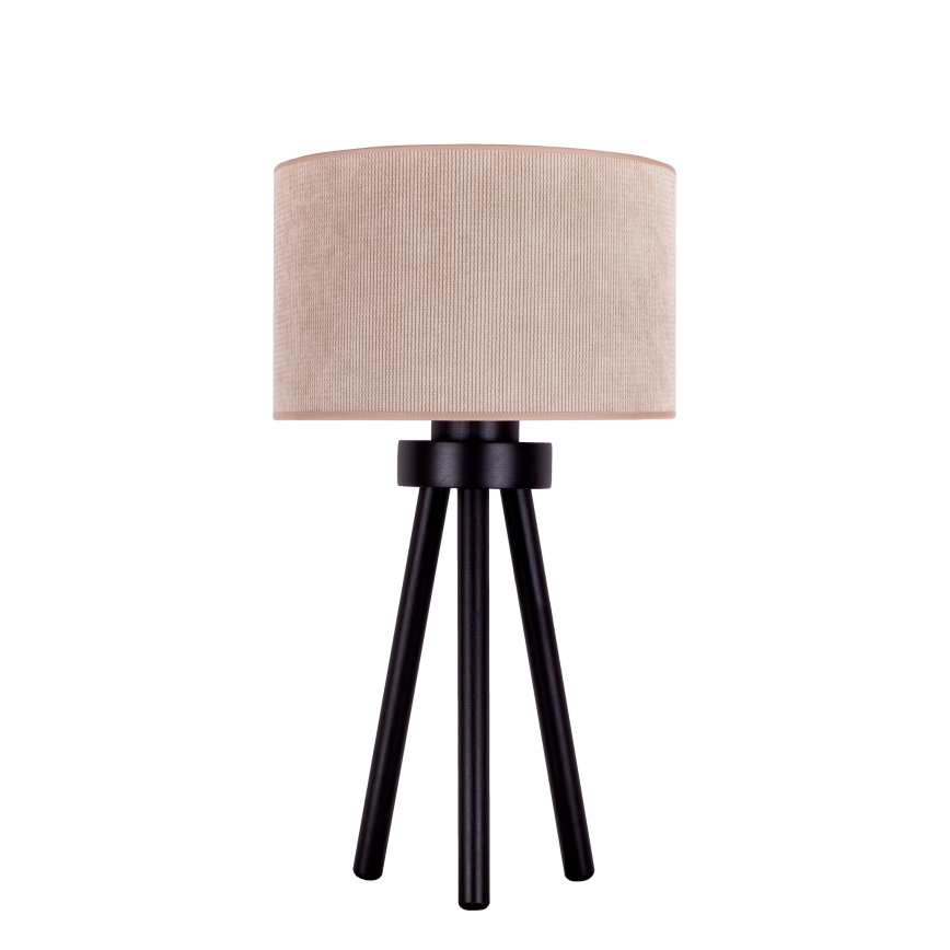 Duolla - Lampada da tavolo LYON 1xE27/15W/230V beige