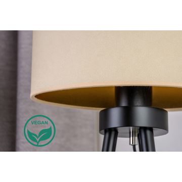 Duolla - Lampada da tavolo OVAL VEGAN 1xE27/15W/230V color crema