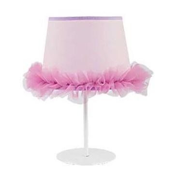 Duolla - Lampada da tavolo per bambini BALLET 1xE14/40W/230V rosa