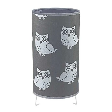 Duolla - Lampada da tavolo per bambini OWL 1xE27/40W/230V