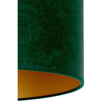 Duolla - Lampada da tavolo ROLLER 1xE14/15W/230V scuro verde/oro