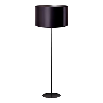 Duolla - Lampada da terra CANNES 1xE27/15W/230V 45 cm nero/argento