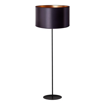 Duolla - Lampada da terra CANNES 1xE27/15W/230V 45 cm nero/rame