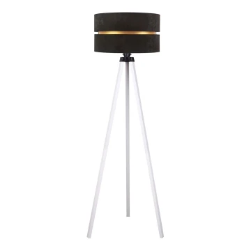 Duolla - Lampada da terra DUO 1xE27/60W/230V nero/bianco