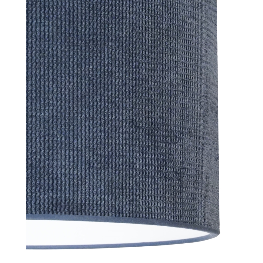 Duolla - Lampadario a plafone CORDUROY 1xE27/15W/230V blu scuro