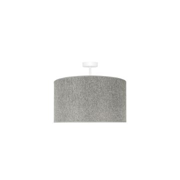 Duolla - Lampadario a plafone ROLLER ECO RECYCLING 1xE27/15W/230V grigio