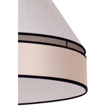 Duolla - Lampadario a sospensione con filo AVIGNON 1xE27/15W/230V diametro 60 cm beige