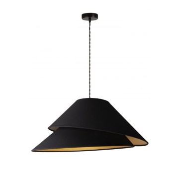 Duolla - Lampadario a sospensione con filo COCO 1xE27/40W/230V nero