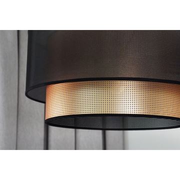 Duolla - Lampadario a sospensione con filo COPPER SHINY 1xE27/15W/230V marrone/rame