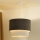 Duolla - Lampadario a sospensione con filo CORDUROY 1xE27/15W/230V marrone/color crema