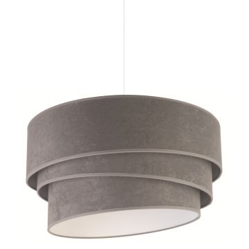 Duolla - Lampadario su filo DEVON 1xE27/40W/230V grigio