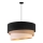 Duolla - Lampadario su filo DEVON 1xE27/40W/230V nero/beige